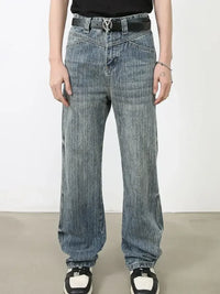 Men's Baggy Jeans with Pockets