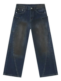 Men's Baggy Jeans with Pockets