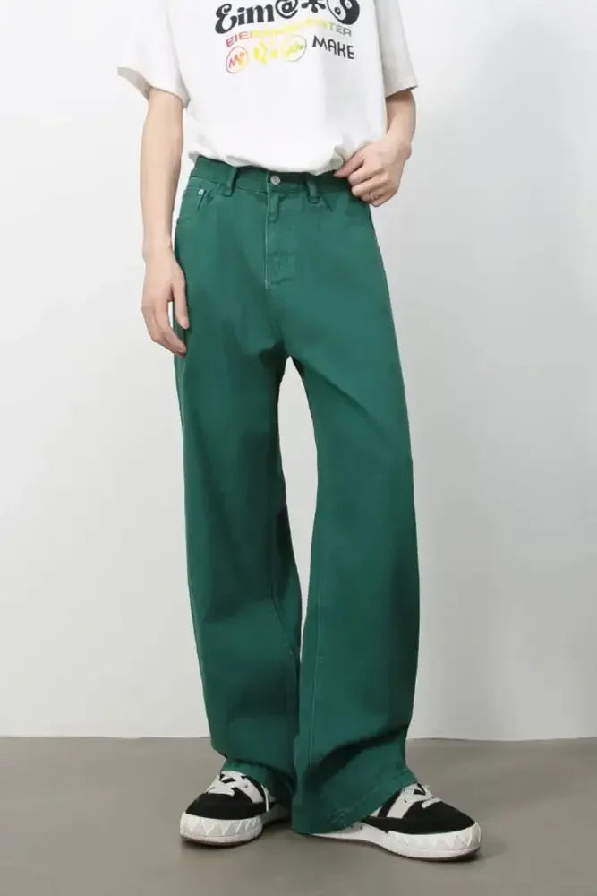 Men's Baggy Jeans with Pockets