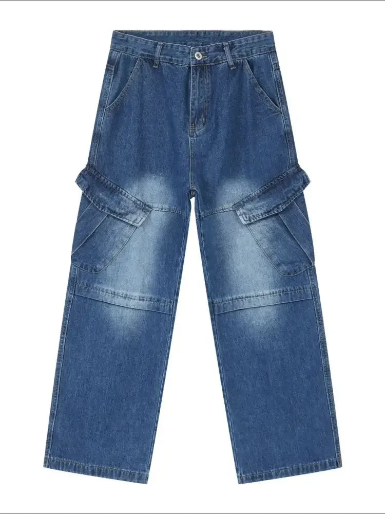 Men's Baggy Jeans with Pockets