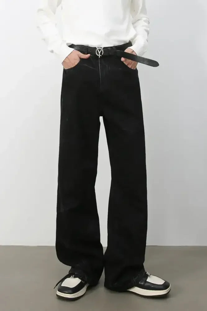 Men's Baggy Jeans with Pockets