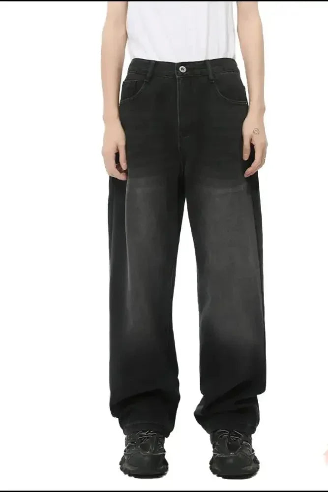 Men's Baggy Jeans with Pockets - Update AvenueTrendsi100400158842723100400158842723Men's Baggy Jeans with PocketsBlack