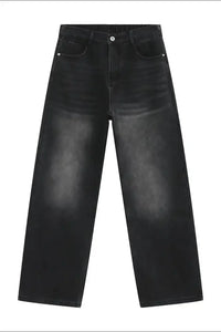 Men's Baggy Jeans with Pockets - Update AvenueTrendsi100400158844063100400158844063Men's Baggy Jeans with PocketsDark Gray