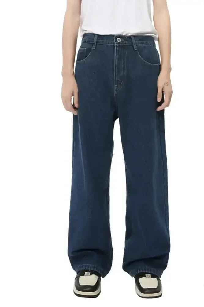 Men's Baggy Jeans with Pockets - Update AvenueTrendsi100400158846838100400158846838Men's Baggy Jeans with PocketsNavy