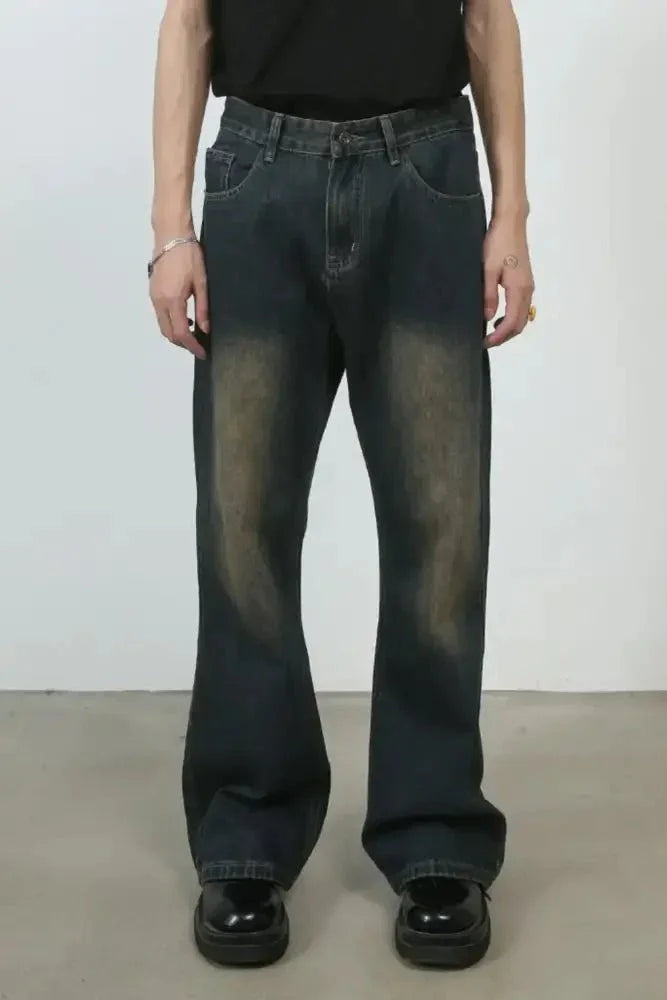 Men's Bootcut Baggy Jeans - Update AvenueTrendsi100400734559230100400734559230Men's Bootcut Baggy JeansDark
