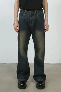 Men's Bootcut Baggy Jeans - Update AvenueTrendsi100400734559230100400734559230Men's Bootcut Baggy JeansDark