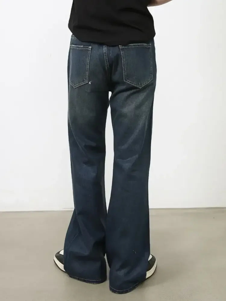 Men's Bootcut Jeans with Pockets