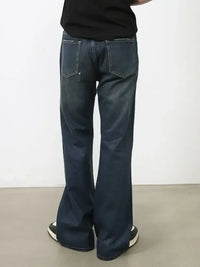Men's Bootcut Jeans with Pockets