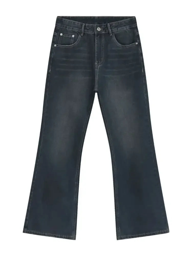 Men's Bootcut Jeans with Pockets