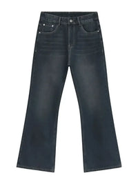 Men's Bootcut Jeans with Pockets