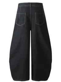 Men's Button Fly High Waist Curved Jeans - Update AvenueTrendsi100400053818441100400053818441Men's Button Fly High Waist Curved JeansBlack