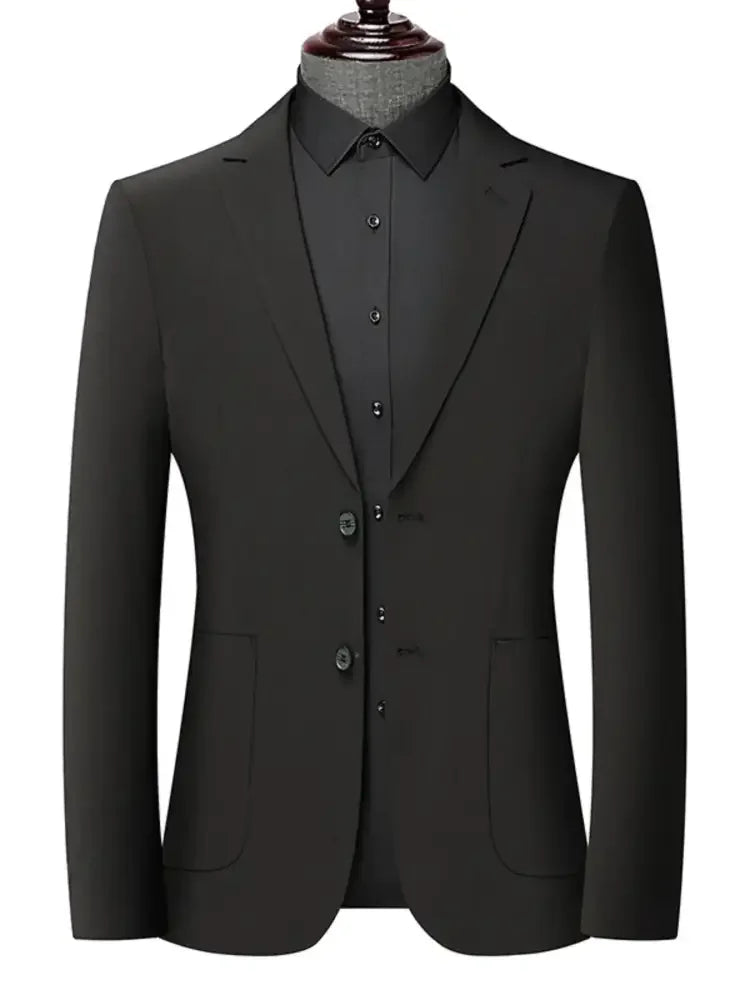 Men's Button Up Long Sleeve Blazer