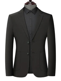 Men's Button Up Long Sleeve Blazer
