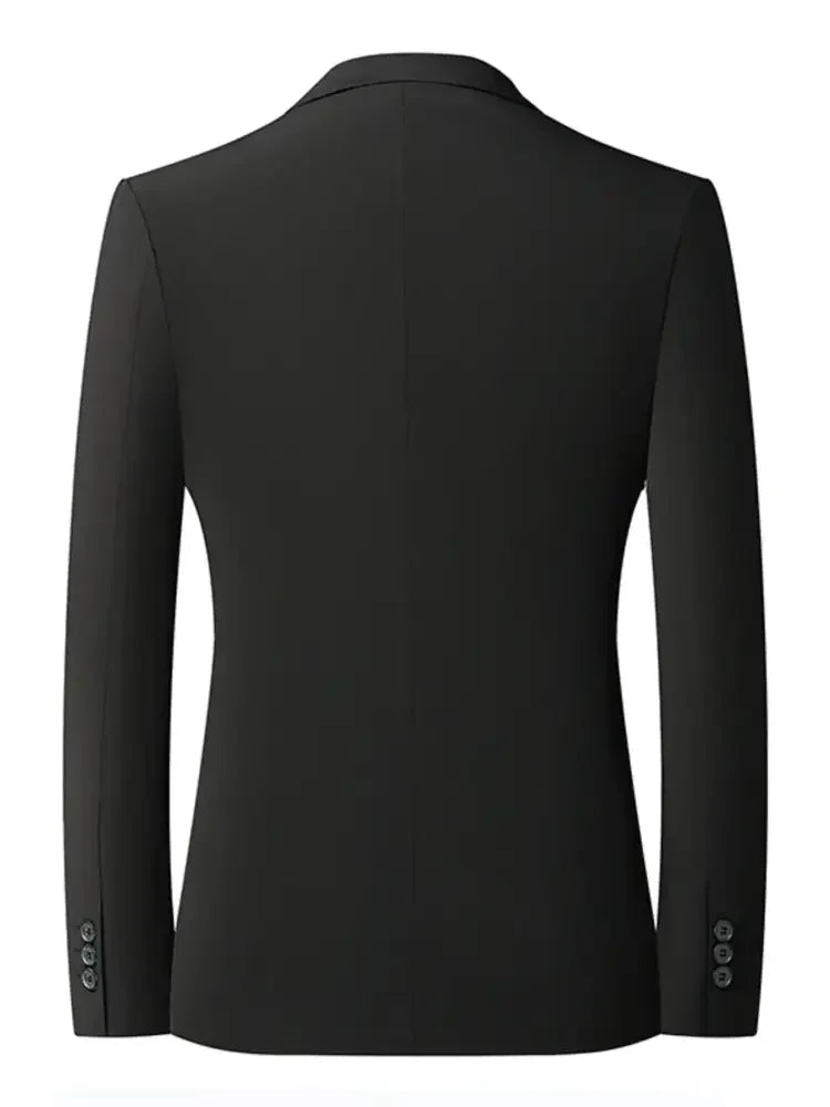 Men's Button Up Long Sleeve Blazer