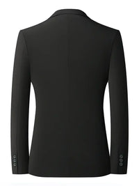 Men's Button Up Long Sleeve Blazer
