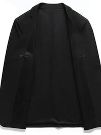 Men's Button Up Long Sleeve Blazer