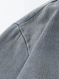 Men's Button Up Long Sleeve Denim Shirt