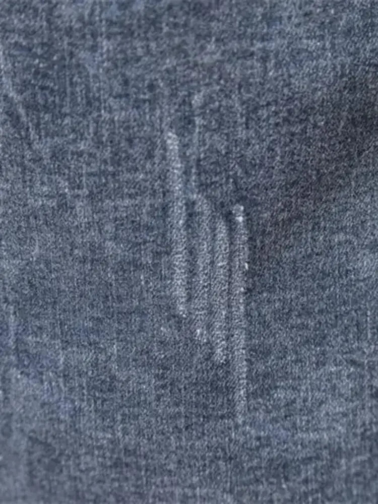 Men's Button Up Long Sleeve Denim Shirt