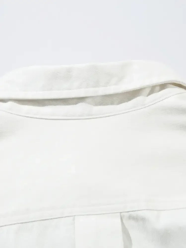 Men's Button Up Long Sleeve Denim Shirt