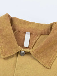 Men's Button Up Long Sleeve Jacket