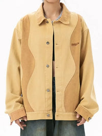 Men's Button Up Long Sleeve Jacket