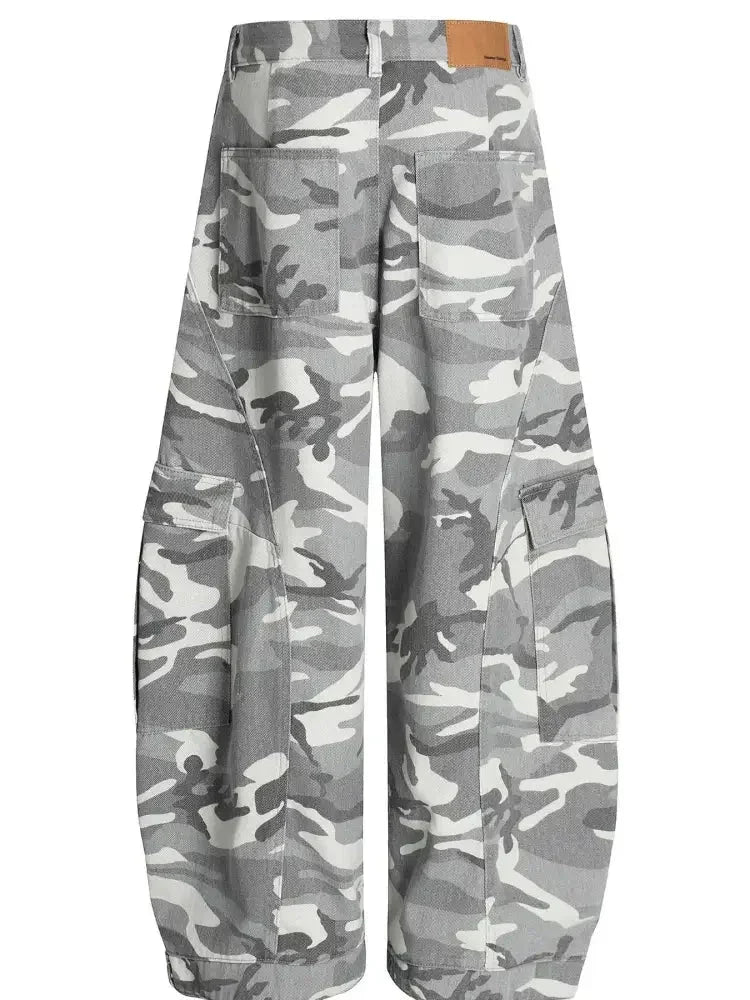 Men's Camo Cargo Wide Leg Jeans - Update AvenueTrendsi100400533835348100400533835348Men's Camo Cargo Wide Leg JeansCamouflage Color