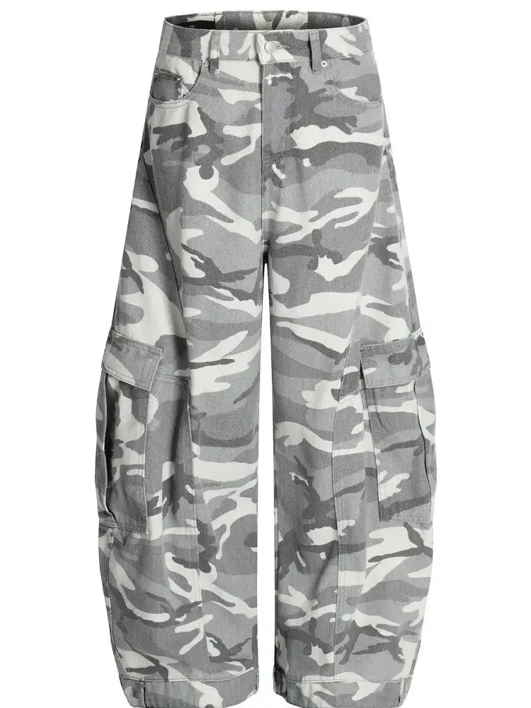 Men's Camo Cargo Wide Leg Jeans - Update AvenueTrendsi100400533835348100400533835348Men's Camo Cargo Wide Leg JeansCamouflage Color
