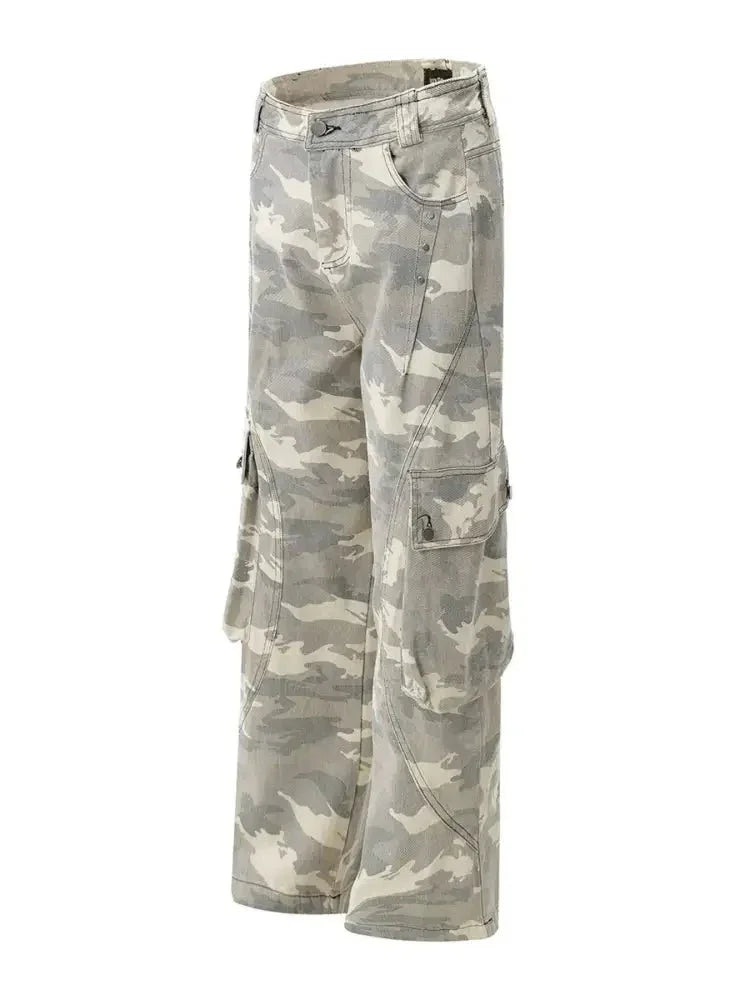 Men's Camo Wide Leg Cargo Jeans - Update AvenueTrendsi100400180616528100400180616528Men's Camo Wide Leg Cargo JeansCamouflage