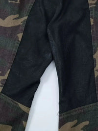 Men's Camouflage Bootcut Jeans with Seam Detail - Update AvenueTrendsi100400034030074100400034030074Men's Camouflage Bootcut Jeans with Seam DetailGreen