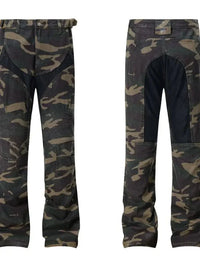 Men's Camouflage Bootcut Jeans with Seam Detail - Update AvenueTrendsi100400034030074100400034030074Men's Camouflage Bootcut Jeans with Seam DetailGreen