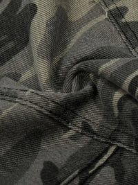 Men's Camouflage Cargo Capris Jeans