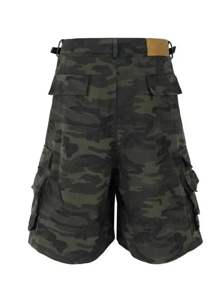 Men's Camouflage Cargo Denim Shorts - Update AvenueTrendsi100400940140067100400940140067Men's Camouflage Cargo Denim ShortsJungle Camouflage