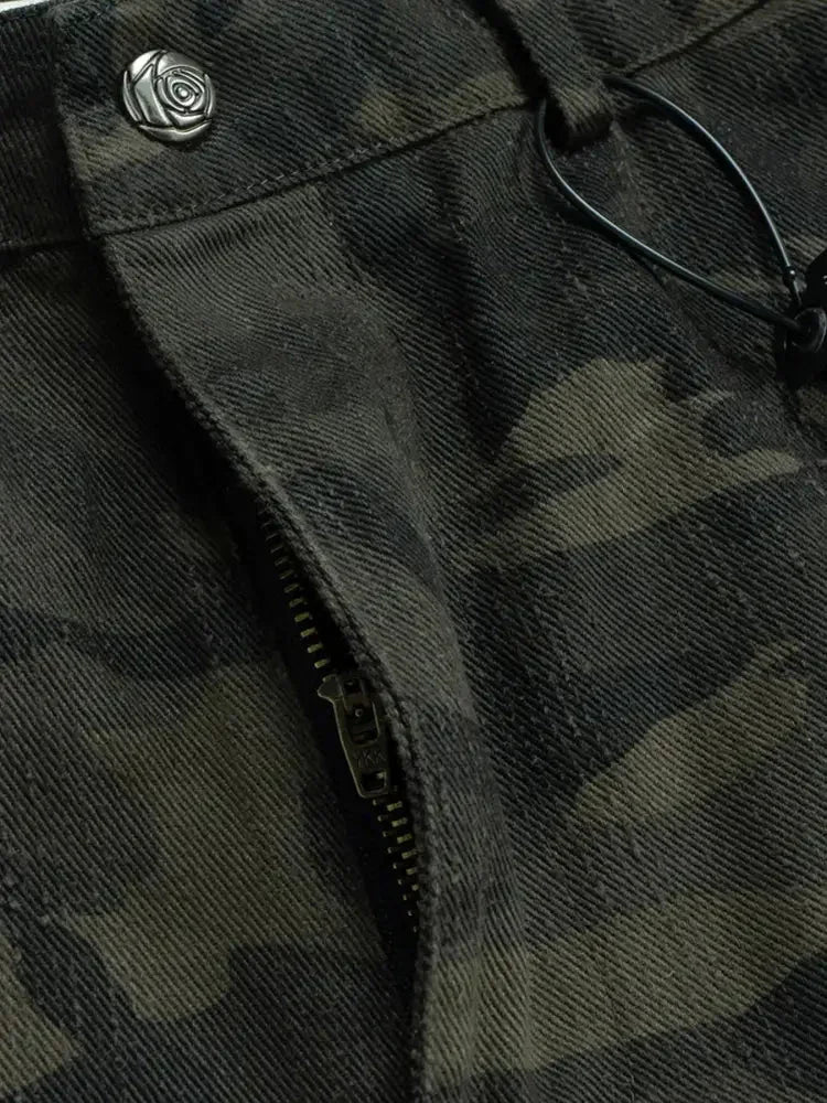 Men's Camouflage Cargo Denim Shorts - Update AvenueTrendsi100400940143253100400940143253Men's Camouflage Cargo Denim ShortsSnow Camouflage