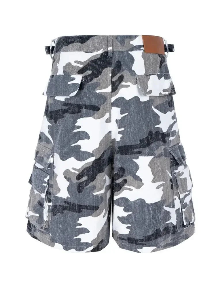Men's Camouflage Cargo Denim Shorts - Update AvenueTrendsi100400940143253100400940143253Men's Camouflage Cargo Denim ShortsSnow Camouflage