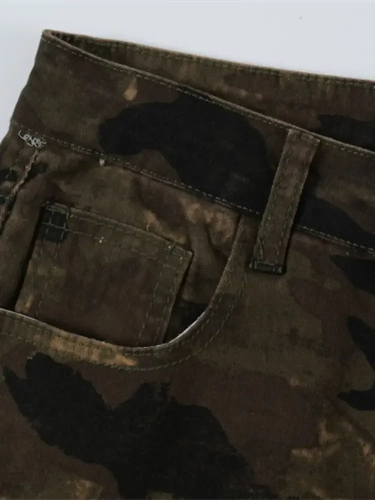Men's Camouflage Cargo Jeans