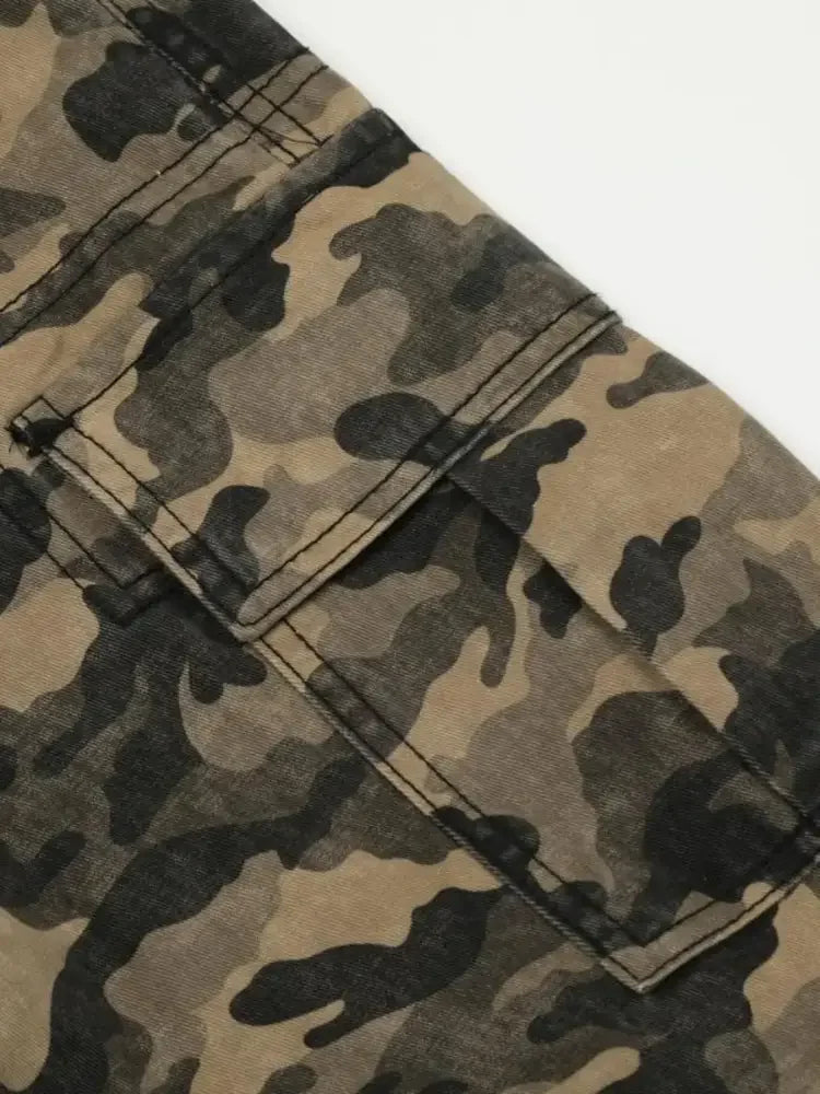 Men's Camouflage Cargo Jeans