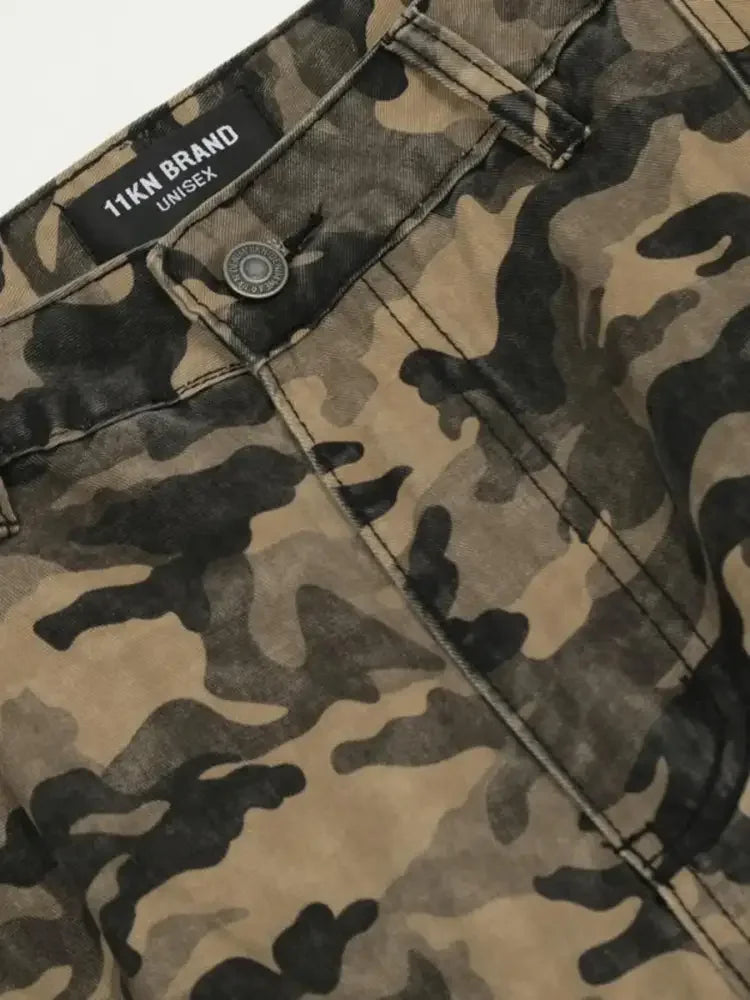 Men's Camouflage Cargo Jeans