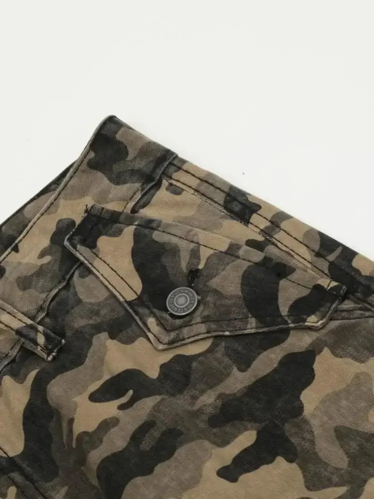 Men's Camouflage Cargo Jeans