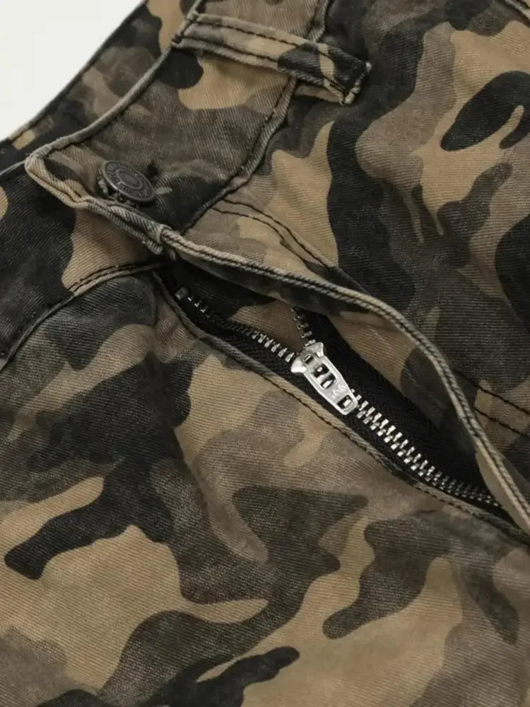 Men's Camouflage Cargo Jeans