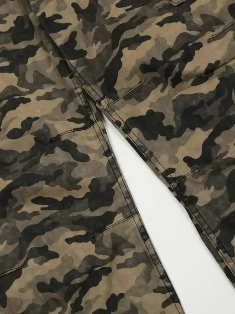 Men's Camouflage Cargo Jeans