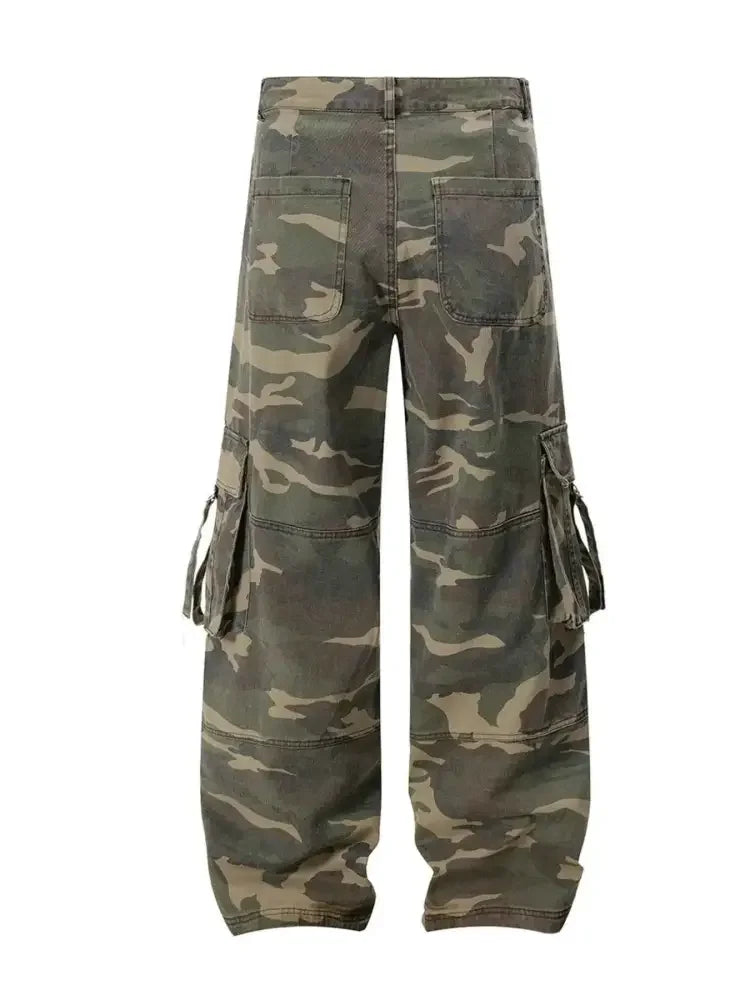 Men's Camouflage Cargo Jeans