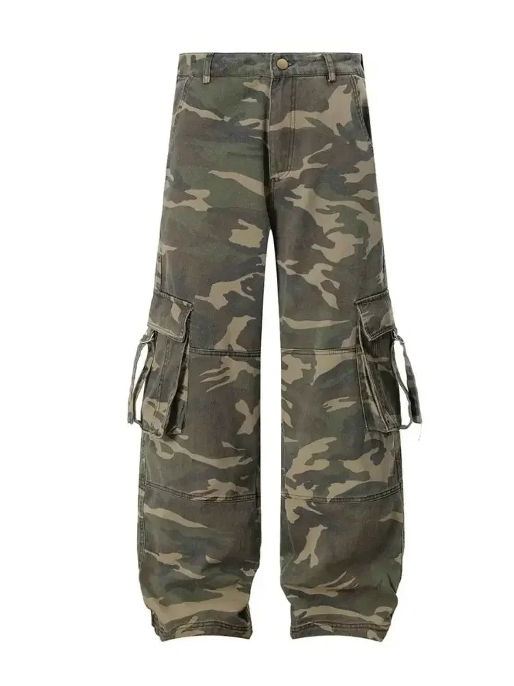 Men's Camouflage Cargo Jeans