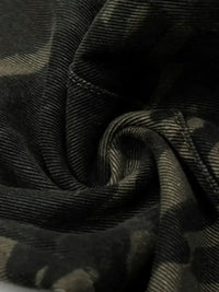 Men's Camouflage Cargo Jeans with Multiple Pockets