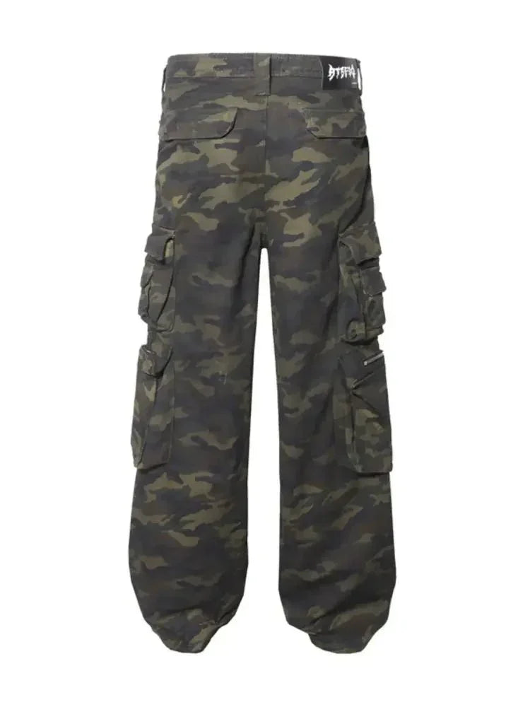 Men's Camouflage Cargo Jeans - Update AvenueTrendsi100400375133375100400375133375Men's Camouflage Cargo JeansNostalgic Blue