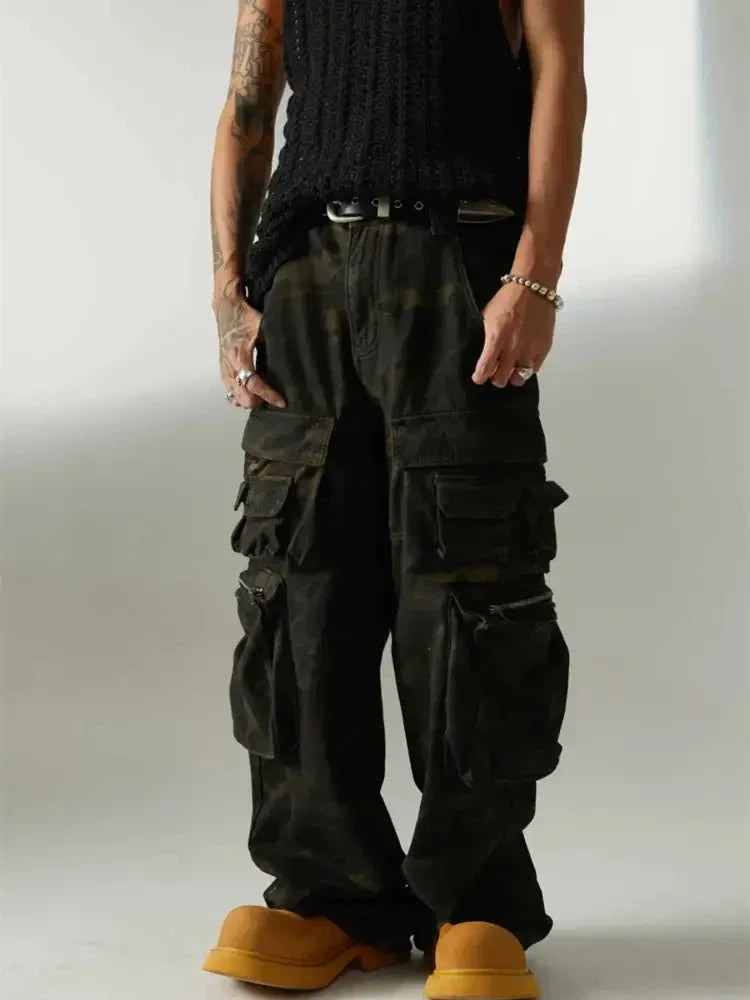 Men's Camouflage Cargo Jeans - Update AvenueTrendsi100400375133375100400375133375Men's Camouflage Cargo JeansNostalgic Blue