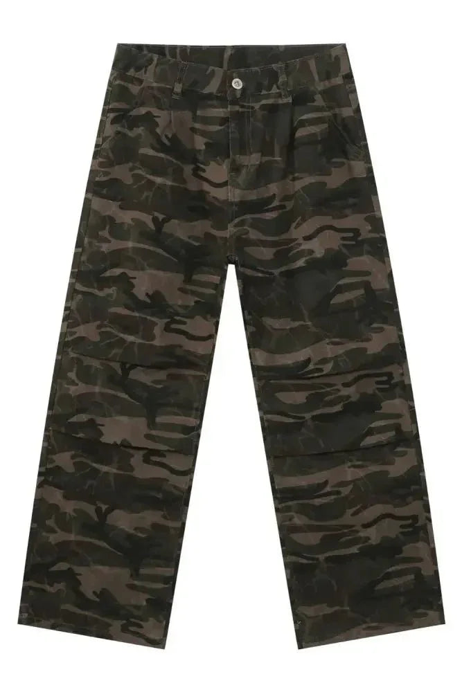Men's Camouflage Jeans with Pockets - Update AvenueTrendsi100400302557289100400302557289Men's Camouflage Jeans with PocketsGreen Camouflage