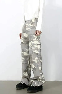 Men's Camouflage Jeans with Pockets - Update AvenueTrendsi100400307504249100400307504249Men's Camouflage Jeans with PocketsGray