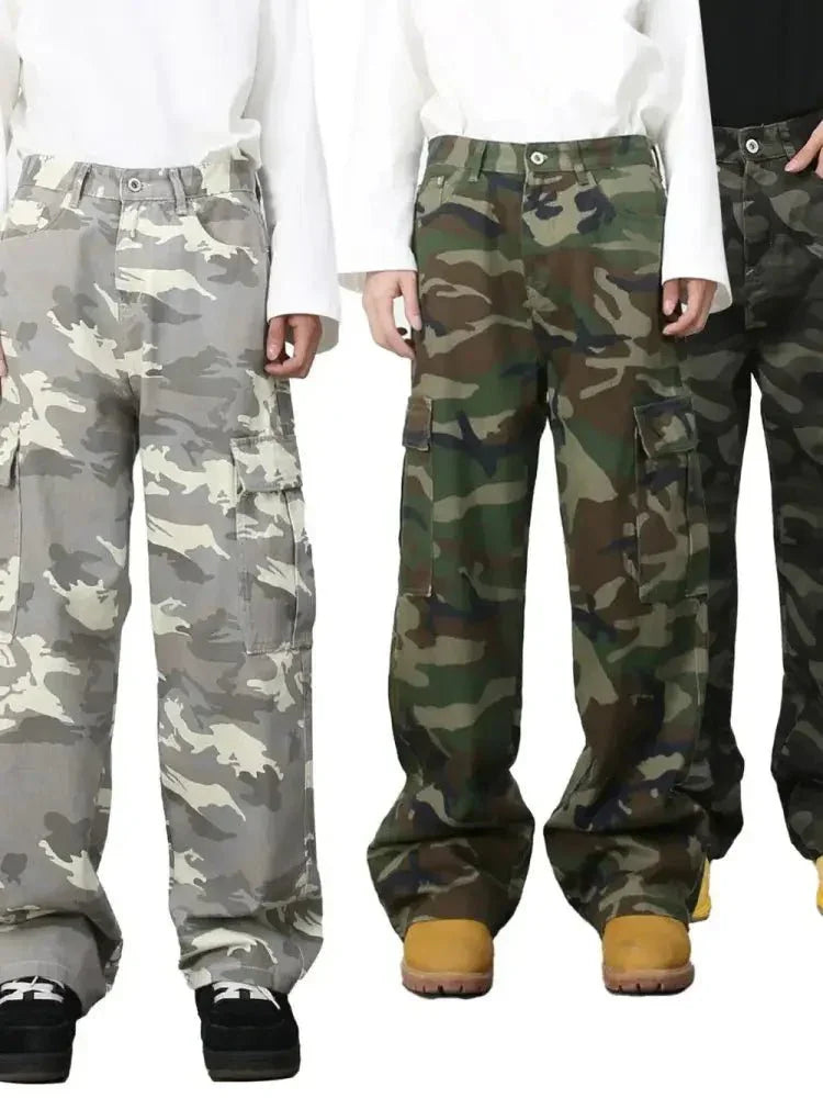 Men's Camouflage Jeans with Pockets - Update AvenueTrendsi100400307508968100400307508968Men's Camouflage Jeans with PocketsBlack