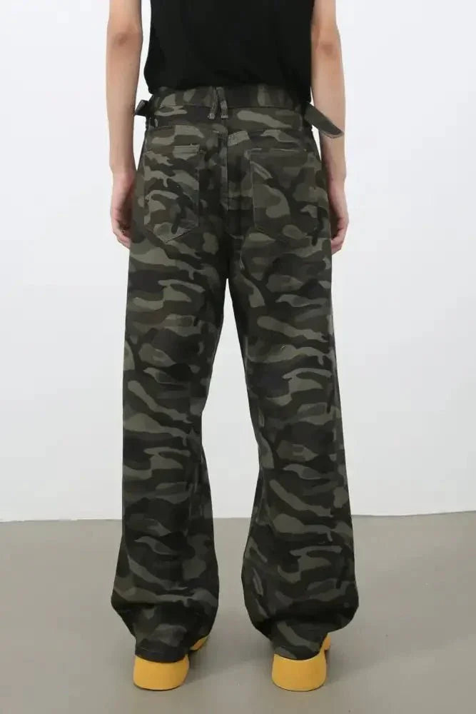 Men's Camouflage Jeans with Pockets - Update AvenueTrendsi100400775887056100400775887056Men's Camouflage Jeans with PocketsBlack