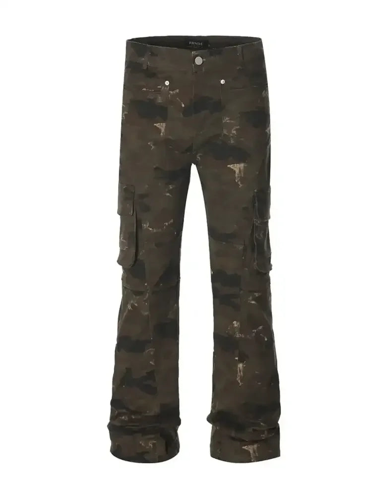 Men's Camouflage Loose Fit Jeans